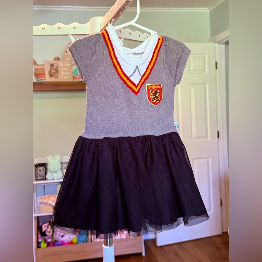 Harry Potter Toddler Girl Cosplay Sweater Dress